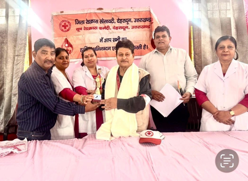 Life-Saving Skills Training Held at Nari Niketan; Blood Donor Honoured