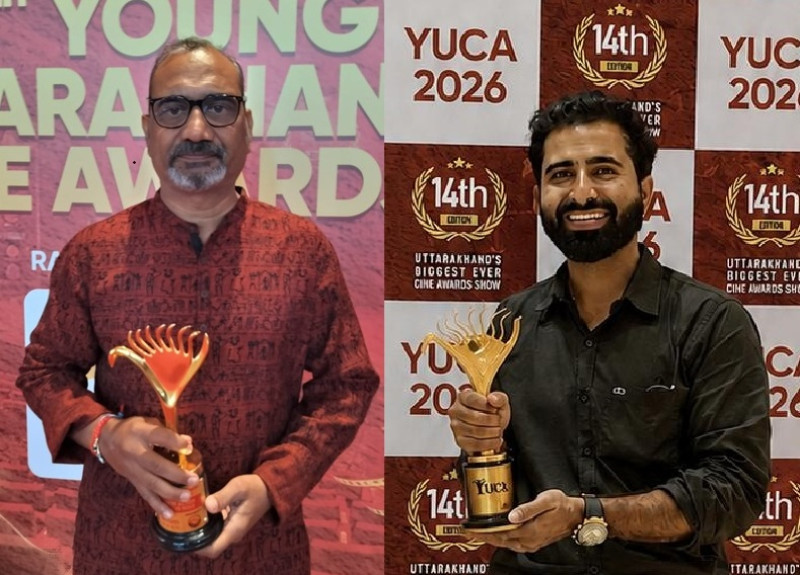 Doon University’s Theatre Veteran Dr Kailash Kandwal &Sunil Singh Wins YUCA 2026 Award