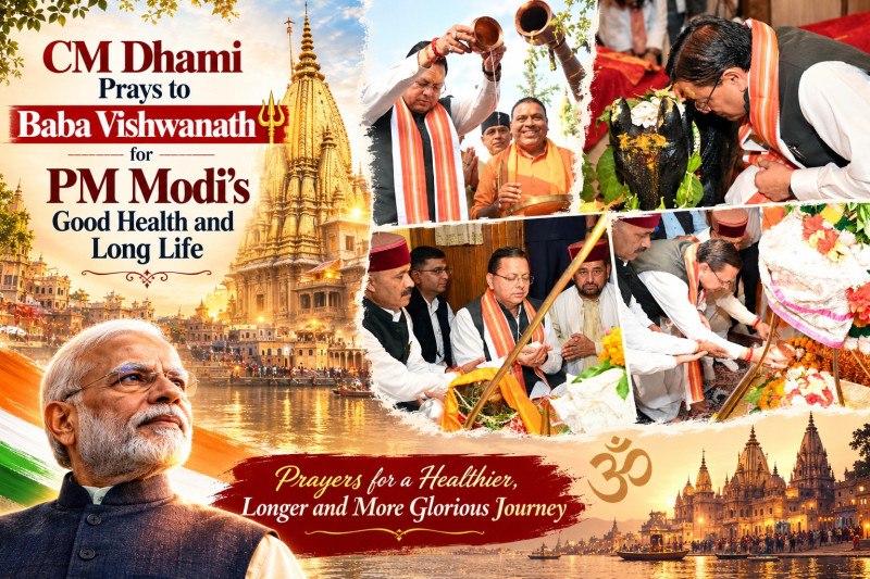 From Gujarat to the Nation: Dhami Hails Modi’s 25-Year Journey of Service and Governance
