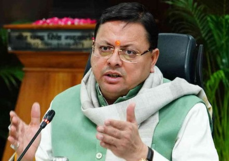 CM Dhami Orders Crackdown on Encroachments and Land Law Violations