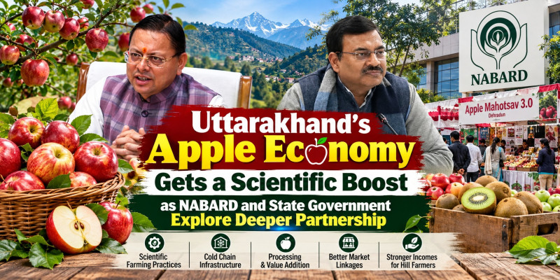 Uttarakhand’s Apple Economy Gets a Scientific Boost as NABARD and State Government Explore Deeper Partnership
