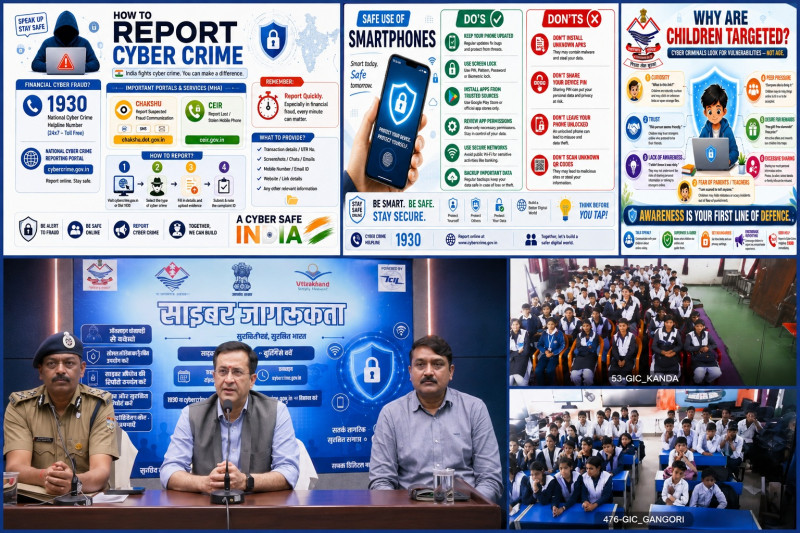 CM Dhami’s Youth-First Model Turns Uttarakhand Students into Cyber-Smart Citizens
