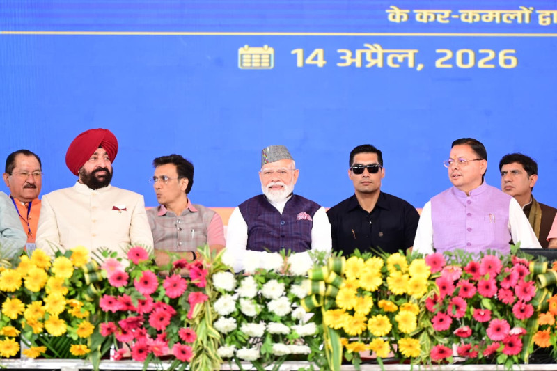 Modi’s Uttarakhand Connect Shines Again: Local Dialect, Sacred References & Strong CM Bond Steal the Show