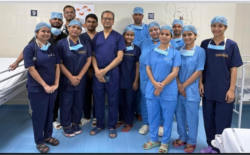 Pediatric Surgery Awareness Drive Held at HIMS Jolly Grant on Children’s Day
