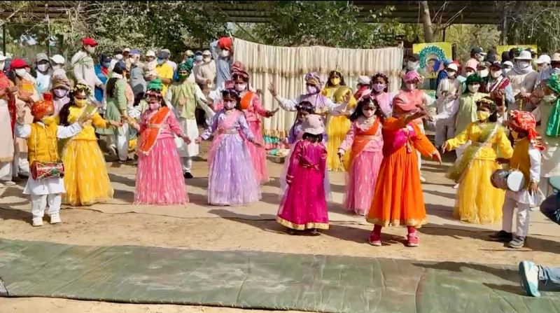 Spiritual Fervour Marks Holi Celebrations in Dayalbagh
